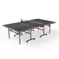 JOOLA Tischtennisplatte Nova 100A – Outdoor Tischtennisplatte wetterfest klappbar mit Netz & Höhenverstellung