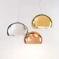 Pendelleuchte Kartell, FL/Y, dimmbar, Metallisch, für Wohnzimmer, Kunststoff, Design - 33