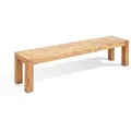 WOLFMÖBEL Bank Yoga, 160 cm Holz Braun Sheesham