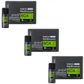 3 x Goldwell Men Reshade 6CA  3x (4 x 20ml Shots) = 240ml Puder für graue Haare