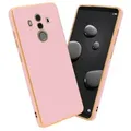 Cadorabo Schutzhülle für Huawei MATE 10 PRO Hülle in Rosa Handyhülle TPU Silikon Kameraschutz Etui Case