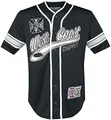 WEST COAST CHOPPERS 30 Years Anniversary Limited Baseball Jersey Männer Kurzarmhemd schwarz/weiß XXL