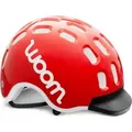 WOOM Ready Kinder Fahrrad Helm rot S (50-53) - Rot