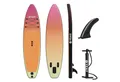 YEAZ Inflatable SUP-Board PARADISE BEACH - EXOTRACE - SUP Board, Inflatable SUP Board, (Set), inkl. Zubehör wie Finne und Handpumpe