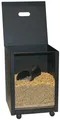 PELLETS-BOX PELLET BOX PELLETKORB KORB BRENNHOLZ BRENNHOLZKORB SCHWARZ BIS 30KG