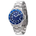 YVES CAMANI ANWEN Damenuhr Silber Blau Edelstahl Armband Datumsanzeige Neu