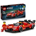 LEGO Speed Champions Ferrari 499P - Rennwagen Spielzeug - Mint Modellbau mit Fahrer Minifigur zum Sammeln - Motorsport Geschenk für Jungen ab 9 Jahren und Fans - 77261