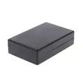 Buwei 125x80x32mm Black Waterproof Box Elektronisches Projekt Instrumentenkoffer Anschluss