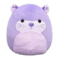 Squishmallows SQCR09492 - Whitty der lila Seeotter 30 cm, offizielles Jazwares Plüsch, superweiches Kuscheltier