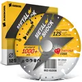 AMBOSS METAL SHOCK  Diamant Trennscheibe 125 x 1,8 x 22,23 mm  geeignet für M...