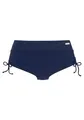 LASCANA Bikini-Hotpants mit seitlicher Raffung, marine