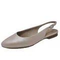 Jana Damen Slingpumps in Metallic, Größe 37