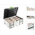 Domino Xl Dübel Ds / Xl D8 / D10 306 Stück Mit Domino Fräsern ( 498204 ) - Festool