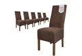 sh SCHEFFLER-HOME LIVE HOMESTYLE Stuhlhusse Leon Stoff Veltara, Premium-Microfaser Veltara in edler Wildleder-Optik