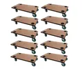 PROREGAL® Transportroller MegaDeal Profi Möbelroller Rollbrett Transporthilfe Rollwagen HERCULES, (10-St), Stabile Transporthilfe Rollbrett Möbelroller Möbel-Transport Rollwagen