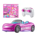 Hot Wheels Barbie RC Toy Car, Remote-Control Pink Convertible, Can H (US IMPORT)