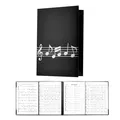 4 Seitig Notenordner Aufklappbar Notenmappe Faltbar Musikordner Schwarz Noten...