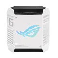 ASUS ROG Rapture GT6 AX10000 1er Pack Tri-Band Gaming Mesh WiFi 6 2,5G weiß