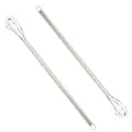 2 Stück Mini Schneebesen Edelstahl  rührbesen Kleine Rührbesen für Sahne, Eie...