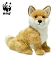 WWF Plüschtier Rotfuchs 23cm Kuscheltier Fuchs Lebensecht Fox Geschenkidee