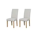 by Living Stuhl 2er-Set   , braun , Maße (cm): B: 47 H: 99,5
