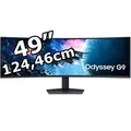 Samsung Monitor Odyssey G9, 49 Zoll, DQHD 5120 x 1440 Pixel, 1 ms, 240 Hz, Curved, Gaming