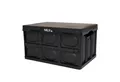 NILS CAMP Aufbewahrungsbox 2in1 Klappbare Campingkiste Campingbox Outdoor 20L mit Arbeitsfläche