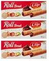 3x Gastone Lago Roll Break Nocciola Waffelpad Wafer gefüllt mit Haselnusscreme 80g