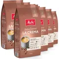 Melitta BellaCrema La Crema Kaffeebohnen, ungemahlen, für Vollautomaten, im Set