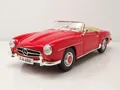 Mercedes 190 SL Cabrio (W121 BII) 1955 rot Modellauto 1:18 Maisto