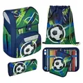 Scooli EasyStart Schulranzen-Set 5-teilig Soccer Champ grün - Grün
