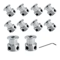 GT2 Riemenscheibe GT2 Pulley 20 Zähne 5mm Bohrung Zahnriemenscheibe 20 Teeth ...