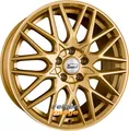 4 Alufelgen CMS C25 CG Gold Glanz 9x20 ET33 5x112 20 Zoll