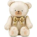 Partydeco Ballon Alu - Ourson Assis (84cm) (1x) (5904555086500)