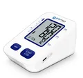 OROMED ORO-BP1 Oberarm-Blutdruckmessgerät, elektronisch mit FUZZY LOGIC, Arrhythmie-Erkennung, 2×120 Speicher, Manschettensitz- und Bewegungsanzeige, LCD-Display, automatische Abschaltung