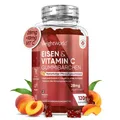 Eisen Vitamin C Gummibärchen - 120Stk - 28mg - für Frauen & Männer - Hämoglobin