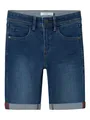 NAME IT Jungen Shorts Slim Fit Lang - Bequeme Sommerhose für Kinder