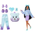Cutie Reveal Barbie-Puppe mit Accessoires, Glücksbärchis-Serie 2, Dream-Bright-B
