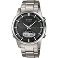 Casio Funkuhr Titan Analog-Digital Datum Solar Armbanduhr LCW-M170TD-1AER - Silber/Schwarz