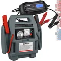 Eufab Starthilfe Power-Pack 12V 300A / 600A & intelligentes Batterieladegerät