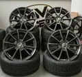 2DRV WH28 dark gunmetal lackiert 9x20 ET45 - LK5/120 ML65.1 Alufelge grau