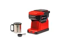 Einhell Kaffeepadmaschine TE-CF 18 Li-Solo, 0,24l Kaffeekanne, Korbfilter