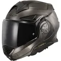 LS2 FF901 Advant X Solid Jeans Klapphelm, silber, Größe XS für Männer