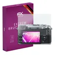 atFoliX Glasfolie für Fujifilm X-E2 Displayfolie 9H Schutzpanzer
