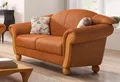 2-Sitzer HOME AFFAIRE "Milano, bequem durch Federkern, kompakte Stellmaße: Breite 159cm", orange (terrakotta), B:159cm H:83cm T:81cm