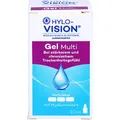 Hylo-Vision Gel Multi Augentropfen – Intensive Befeuchtung & langanhaltende Linderung bei gereizten oder irritierten Augen und starkem Trockenheitsgefühl, hochviskos, geeignet bei Kontaktlinsen, 10 ml