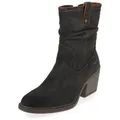 MUSTANG Stiefelette Lederimitat Cowboy Stiefelette grau 37 EU