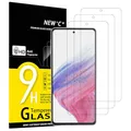 NEW'C 3 Stück für Samsung Galaxy A53 5G für Panzerglas, Frei von Kratzern, 9H Härte, HD Displayschutzfolie, 0.33mm Ultra-klar, Ultrabeständig