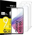 3er Ultraklare Hartglas Displayschutzfolie 9H, stoß- & kratzfest – Galaxy A53 5G