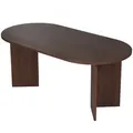 Esstisch Aus Holz "sablin" 180 X 90 X 75 Cm - Travertin